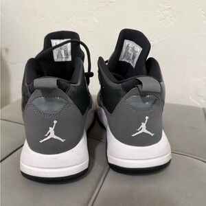 Jordan Men's Charcoal and White Sneakers UK 5.5 EVR 38.5 BR 37